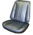 1969 Chevelle Front Bucket Seat Upholstery Covers, Pair