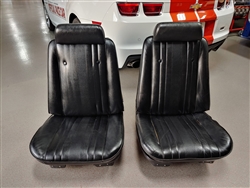 1969 Chevelle Front Bucket Seats, Original GM Used