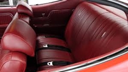 1970 Chevelle Back Rear Seat Covers, 2 Door Coupe Hardtop