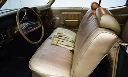 1970 Chevelle Front Bench Seat Covers