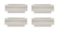1968 - 1972 Nova Headliner Rod Bow Clip Set, 4 Piece Kit