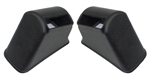 1967 - 1972 A-body Bucket / Bench, Standard Seat Belt Retractor Covers, PAIR