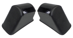 1967 - 1972 A-body Bucket / Bench, Standard Seat Belt Retractor Covers, PAIR