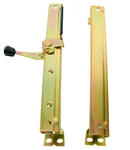 1966 - 1972 Chevelle Bucket Seat Tracks, Left Hand Set