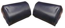 1968 - 1972 Bucket Seat Headrest Covers, Pair, Colors