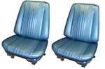 1970 Chevelle Chevelle Front Bucket Seat Assemblies Set, Colors, Pre-Assembled, Pair