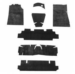 1964 - 1972 Chevelle Floor Carpet Heat and Sound Deadener Set