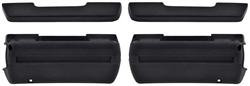 1968 - 1974 Nova Front Door Panel Arm Rest Base and Pad Set, FACTORY STYLE
