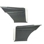 1971 - 1972 Nova Rear Side Panels Set, Standard Interior, Pre-Assembled, Pair