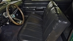 1968 Nova Front Bench Seat Covers with the Deluxe or Factory Custom Interior Option