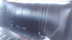1968 Nova Back Rear Seat Cover, Standard Interior