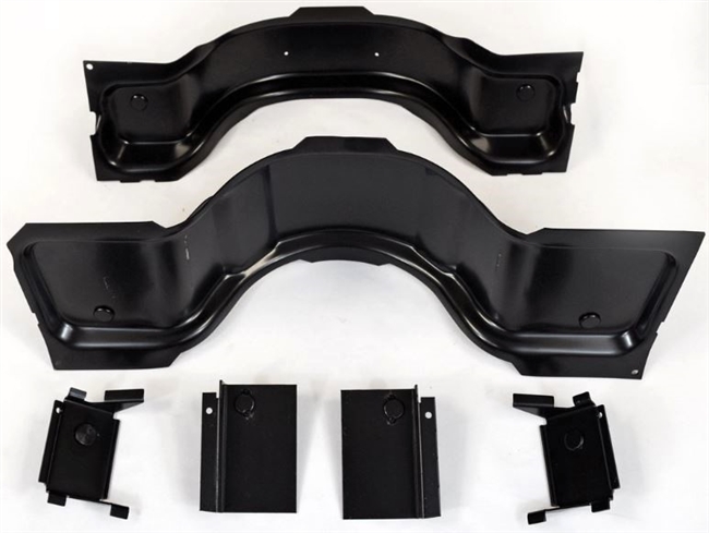 1968 - 1972 Nova SS Bucket Seat Conversion Mounting Brackets, Set