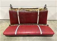 1967 Nova Rear Seat Assembly, Two Door Hardtop, Original GM Used