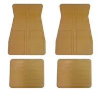 1973 - 1981 Chevelle, Malibu, or Nova Floor Mats Set, Original GM Style, Camel Tan