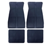 1973 - 1981 Chevelle, Malibu, or Nova Floor Mats Set, Original GM Style, Dark Blue
