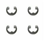 Front Seat Hinge Retainer E Clips, Set of 4