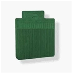 1968 - 1972 Nova Floor Mats Set, Front and Rear, Rubber with Grippers, Dark Green with Bowtie, OE Style