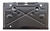 1968 - 1972 Chevelle Rear License Plate Bracket, Fuel Door