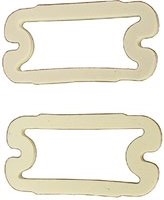 1967 - 1968 Chevelle Parking Light Lens Gasket Seals, Pair