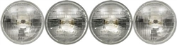 1964 - 1970 Chevelle Headlight Headlamp Halogen Complete Bulb Set