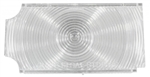 1966 Chevelle Inner Tail Light Lens Diffuser, Clear, Each