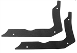 1966 - 1967 Chevelle Quarter Panel Extension to Body Seals, Pair