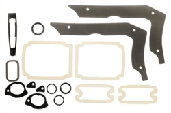 1967 Chevelle Exterior Gaskets Set, Paint and Light Lenses, 2 Door Hardtop & Convertible