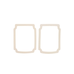 1967 Chevelle Tail Light Lens Gaskets, Pair