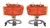 1967 Chevelle AMBER Park Light Assemblies, PAIR