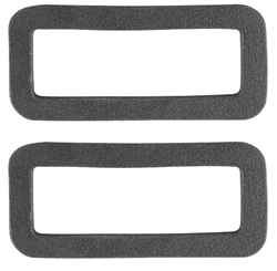 1969 Chevelle Parking Light Lens Gaskets, Pair