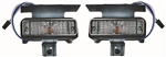 1969 SS Chevelle Super Sport CLEAR Parking Light Assemblies, PAIR