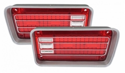 1970 Chevelle Tail Light Lenses, Pair