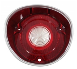 1971 Chevelle Back Up Light Lens, Without Inner Trim, Right