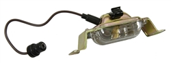 1970 - 1972 Chevelle Rear License Plate Light Assembly, Bulb Included