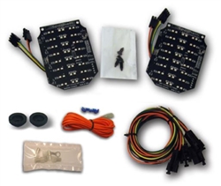 1967 Chevelle Tail Lights Kit, All Models, LED Digital Sequential