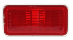 1968 - 1969  Marker Light Assembly, Rear Side, Red, Each