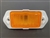 1969 Chevelle Front Side Marker Light Lens and Housing Assembly, Amber Each