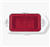 1969 Chevelle Rear Side Marker Light Lens and Housing Assembly, Red Each