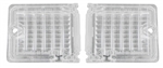 1968 - 1969 Nova Back-Up Light Lenses, Pair