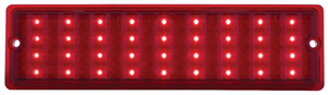1968 - 1969 Nova CUSTOM Plug and Play LED Tail Light Lens Assembly, Each