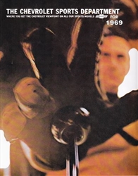 1969 GM Dealer Showroom Sales Brochure, Sports Department High Performance Models