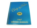 1967 Chevelle Fisher Body Service Manual Book