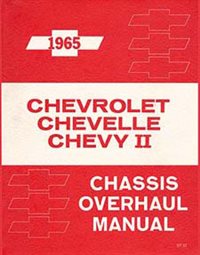 1965 Chevelle Chassis Overhaul Manual
