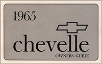 1965 Chevelle Owners Manual