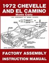 1972 Chevelle Factory Instruction Assembly Manual