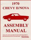 1970 Nova Chevy II Factory Instruction Assembly Manual