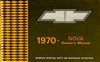 1970 Chevy Nova Glove Box Owners Manual