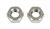 1964 - 1972 Chevelle Front Emergency Parking Brake Cable Adjustment Nuts Set, Pair