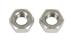 1964 - 1972 Chevelle Front Emergency Parking Brake Cable Adjustment Nuts Set, Pair