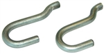 1968-1972 Chevelle Rear Control Arm Parking Brake Cable Hooks, Pair
